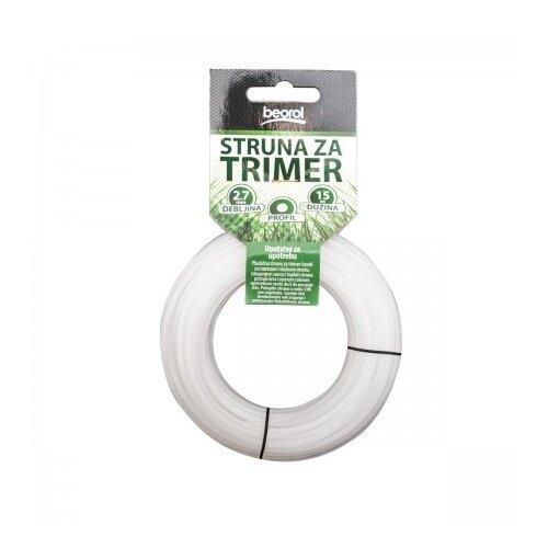 Beorol struna za trimer okrugla fi2.7mm x 15m ( STO2715 ) Slike