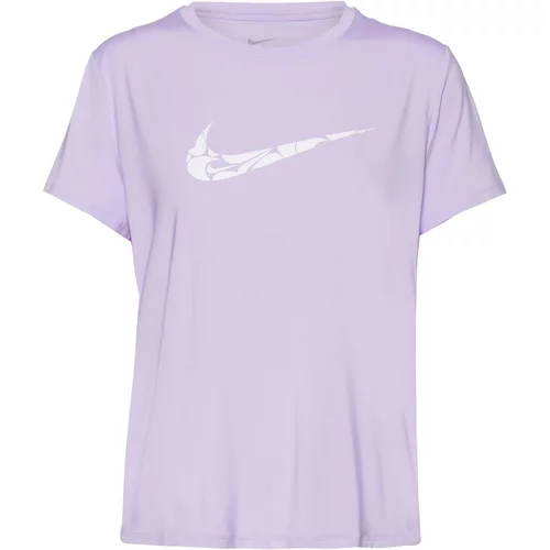 Nike Tehnička sportska majica 'ONE SWSH HBR' lavanda / bijela