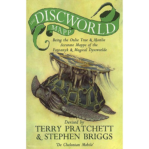 Penguin Random House Terry Pratchett, Stephen Briggs - The Discworld Mapp Cene