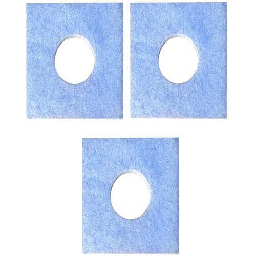 INF Nadomestni filtri za kopalniške ventilatorje, 3 kosi Blue, (22157236) Cene