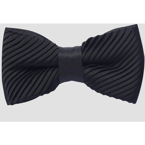 Altinyildiz classics Men&amp;#039;s Black Pleated Bow Tie Slike