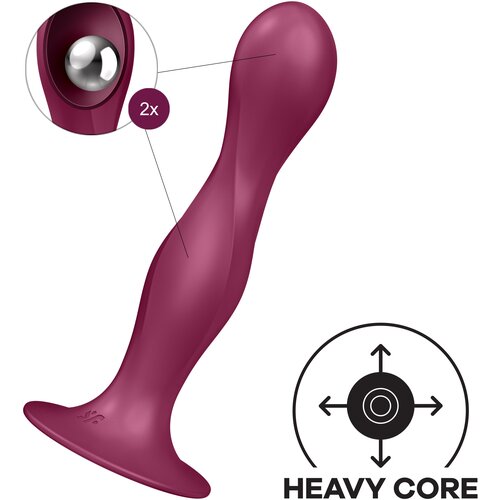 Satisfyer Double Ball-R red Cene