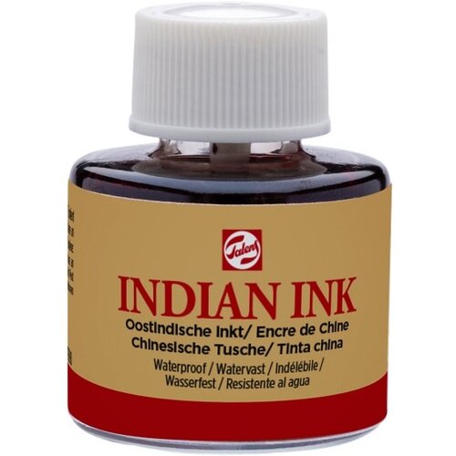  Indijsko črnilo črno Royal Talens - 11 ml (indijsko črnilo) Slike