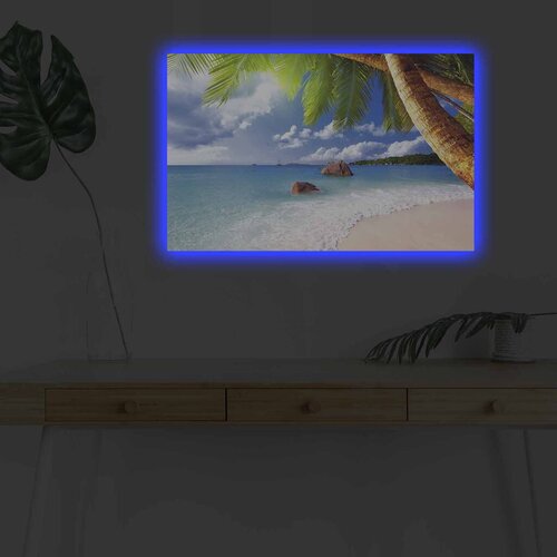 Wallity Slika sa LED osvetljenjem 4570DHDACT-027, 45x70 cm Cene