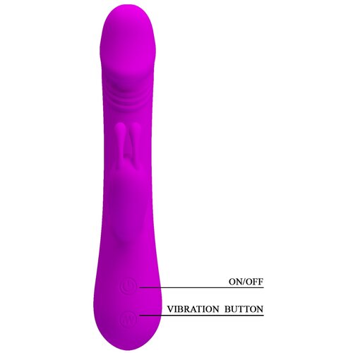 Pretty Love 2024 Vibrator Rabbit Pretty Love Robert Purple Slike