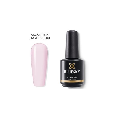  BLUESKY HARD GEL CLEAR PINK 15ML Cene