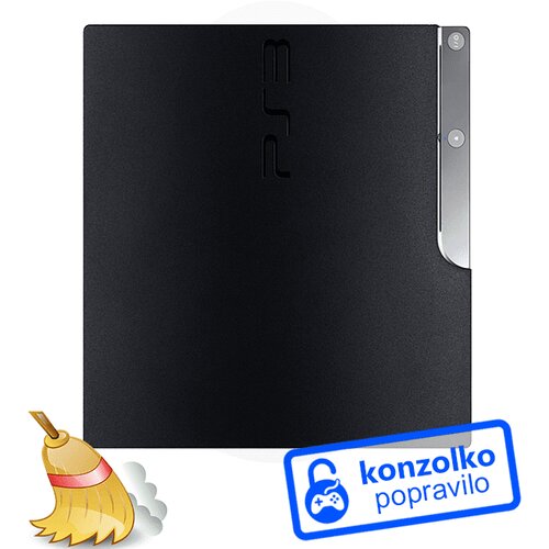 Playstation 3 temeljito či&amp;scaron;čenje in menjava termalne paste Slike
