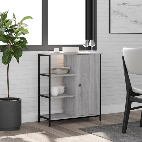 vidaXL Komoda boja hrasta sonome 70 x 30 x 80 cm od konstruiranog drva Cene