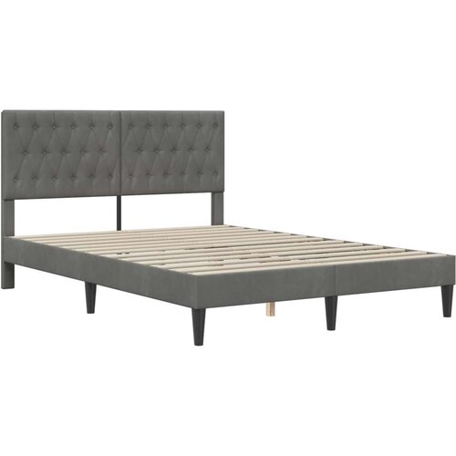  Okvir za krevet Tamnosiva 140 x 190 cm Bar&amp;scaron;un - Tamnosiva 140 x 190 cm Slike