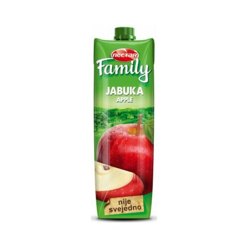 Nectar family jabuka sok 1L tetra brik Slike