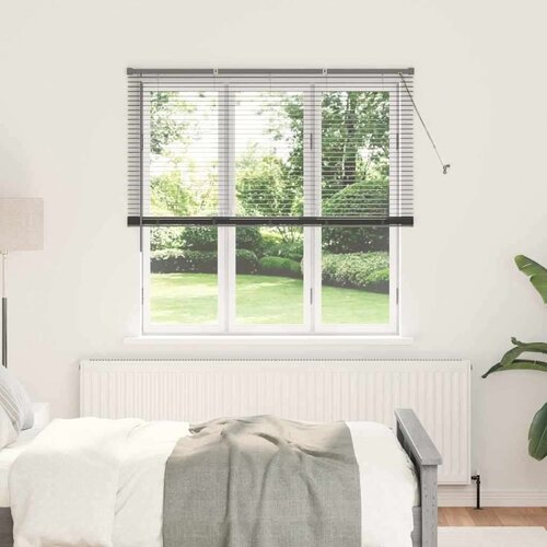  Zavjesa za prozor sa zavjesama Ostalo Tamnosiva 80 x 130 cm Aluminij Slike