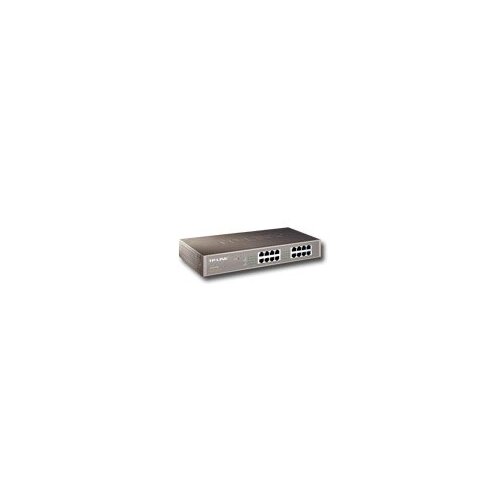 Tp-link 16-Port Gigabit Desktop/Rackmount Switch, 16 10/100/1000M RJ45 ports, 1U 13-inch rack-mountable steel case, energy-effic Slike