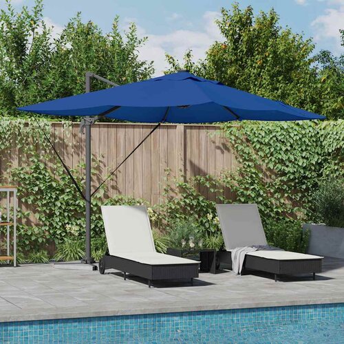  Suncobran Azurnoplava 352 x 251 x 265 cm Poliester i aluminij Cene