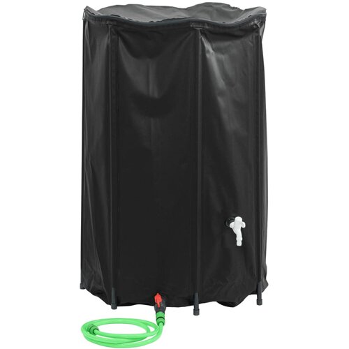 vidaXL Rezervoar za vodo s pipo zložljiv 1000 L PVC Cene