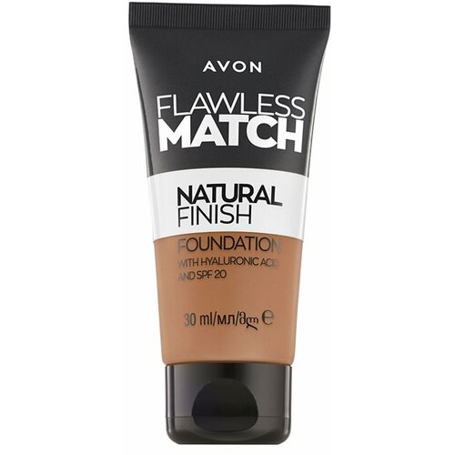 Avon Flawless Match Natural Finish tečni puder - 250 N (Cream Beige) Slike