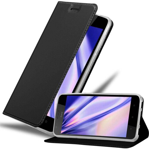 Cadorabo HTC Desire 10 LIFESTYLE/Desire 825 v klasična črna - Za&scaron;čitni ovitek z magnetnim zapiranjem, stoječo funkcijo in režo za kartice, (20558898) Cene