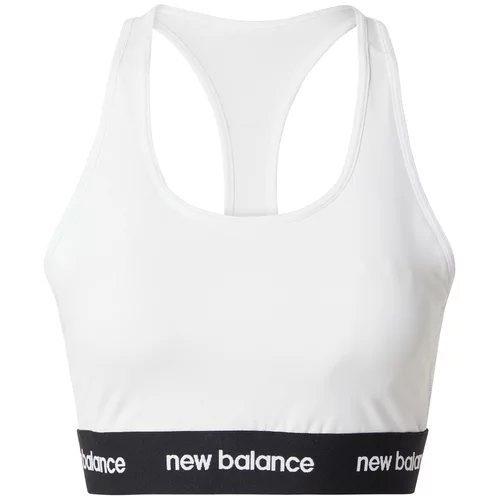 New Balance Sportski grudnjak crna / bijela