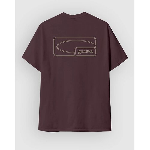 Globe Block T-Shirt prune Cene