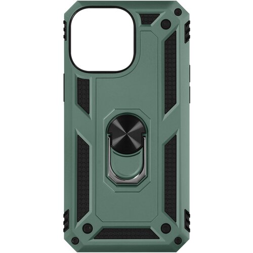 AVIZAR iPhone 15 Pro Shockproof Ring Case, serija ArmoRing Green, (20834009) Cene