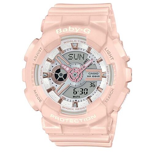Casio Ženski sat G-Shock BA-110RG-4A, Roze Slike
