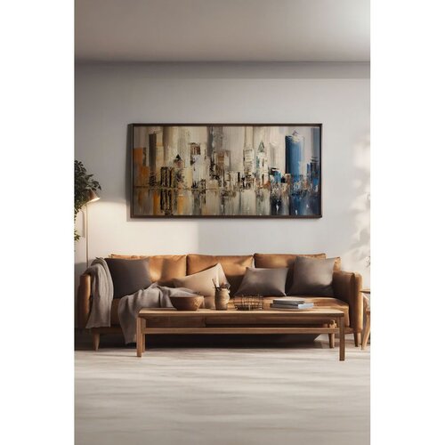 WALLXPERT Dekorativna uramljena slika, 50x120cm, Šarena Cene
