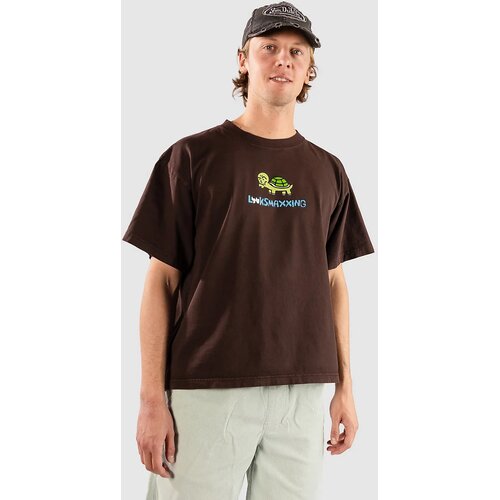 A-Lab Jerry Looks Max Boxy T-shirt vintage brown Cene