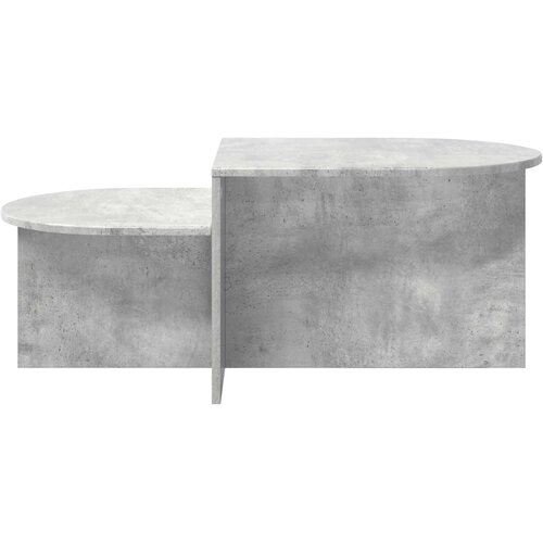  Kava Stol Betonska siva 100 x 50 x 40 cm Konstruirano drvo Slike