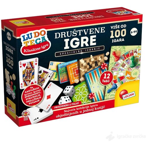  100 Dru&scaron;tvenih igara LUDOTECA Cene