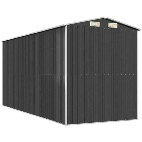 VidaXL Vrtno spremi&amp;scaron;te antracit 192 x 440 x 223 cm pocinčani čelik Slike