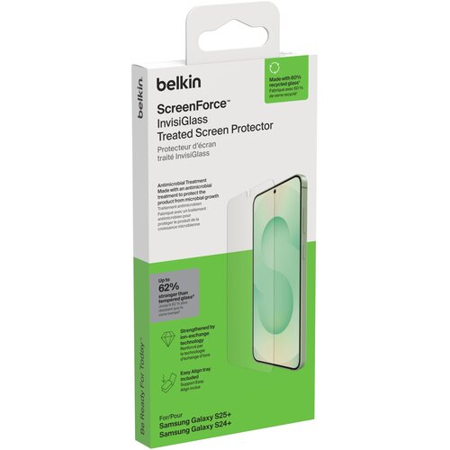 Belkin ScreenForce Invisiglass Samsung S25+ OVB049hq Slike