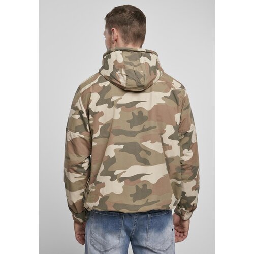 Urban Classics Fleece Pull Over Windbreaker Light Woodland Cene