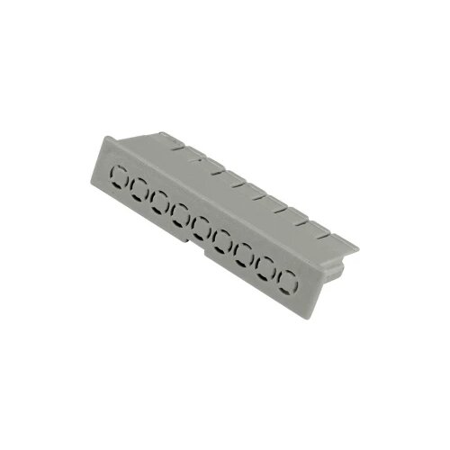 Hammond Electronics poklopac kućišta za profilnu šinu 52 x 10 x 16 polikarbonat svijetlosiva 1 St. Cijene