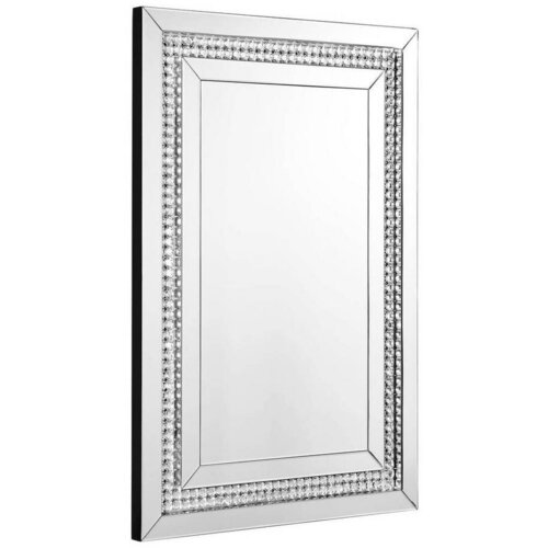 XORA STENSKO OGLEDALO, 80/120/4,5 cm steklo Slike
