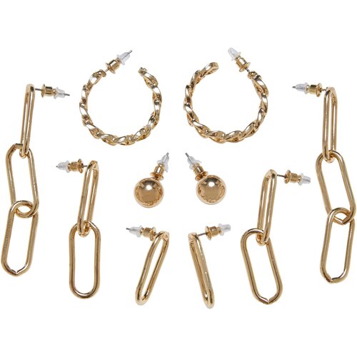 Urban Classics Accessoires Various Chain Earring 5-Pack gold Cijene