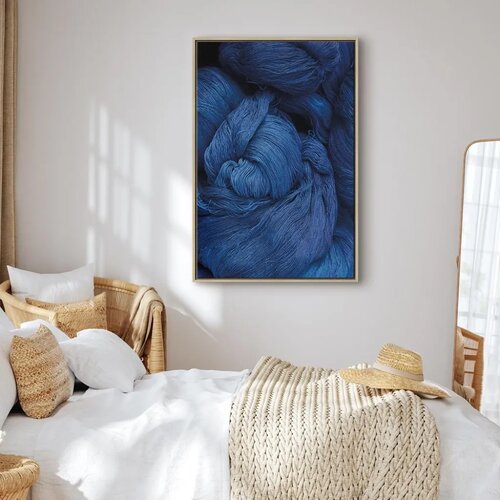  Slika - Blue Worsted (1 Part) Vertical 60x90 Slike