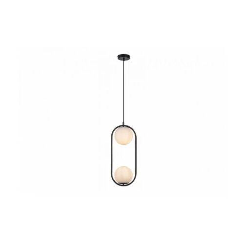 Rabalux Visilica Ghita E27 2x MAX 20W crna (72029) Slike