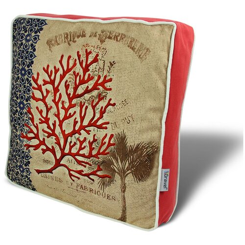 Aberto Design YM1003 Dekorativni jastuk, 42 ​​x 42 cm, Smeđa Slike