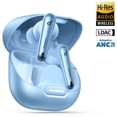 Anker soundcore liberty 4 nc brezžične slušalke, svetlo modre, (21274770) Cene