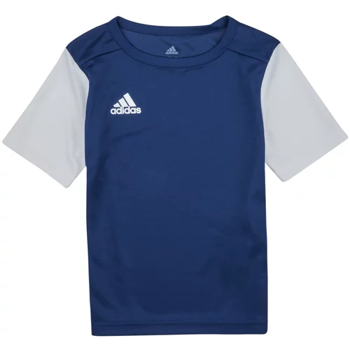 Adidas Majice s kratkimi rokavi ESTRO 19 JSYY Modra
