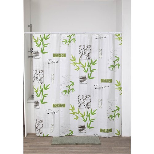 Tendance zavesa za kadu intemporelle 180x180cm sa kukicama 1103419 Cene