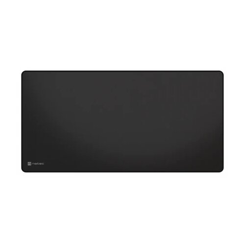 Natec COLORS, Mouse Pad, 80 cm x 40 cm, Waterproof, Obsidian Black Cene