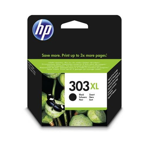 HP 303XL Visoko donosna črna originalna kartu&amp;scaron;a s črnilom 1 kos Visok (XL) donos Črna Slike