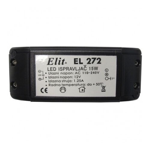Max elit+ led ispravljac 15w ulazni napon ac 110/240v izlazni napon dc 12v ( el 272 ) Cene