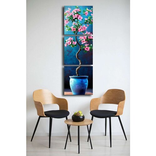 WALLXPERT Slika na platnu 3P4545BSRC-005, 45 x 45 cm, 3 dela Cene