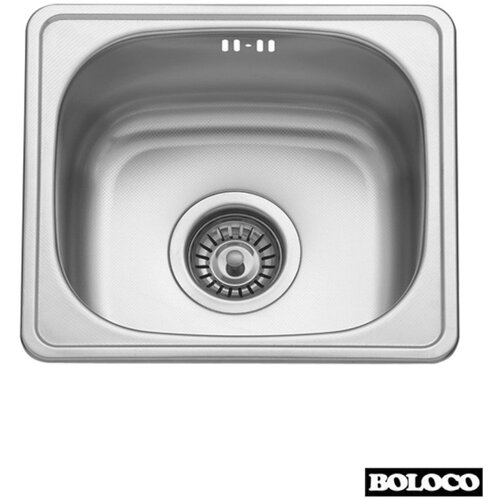 Boloco Ugradna sudopera BL 602 inox ø90 37x33cm Cene