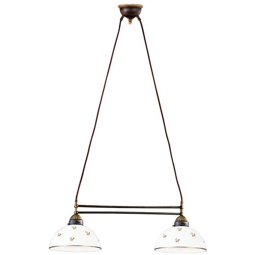  Kolarz 731.82.170 - Viseći luster na sajli NONNA 2xE27/75W/230V, cvetni motiv, rose gold Cene