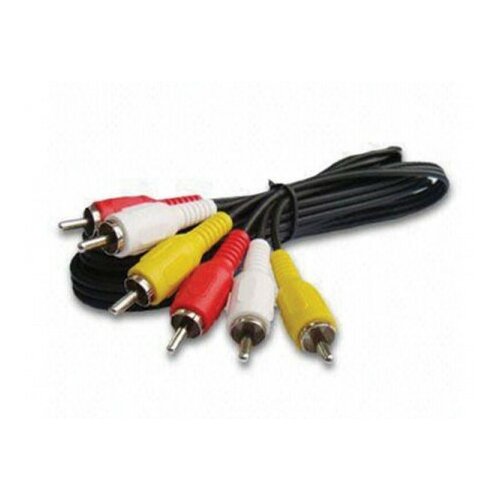 X Wave 3RCA TO 3 RCA CABLE ,1.5M ( 3R-->3R ) 3R-->3R 1,5m Slike