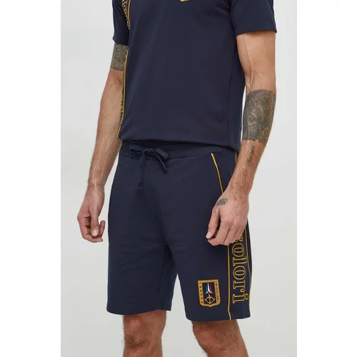 Aeronautica Militare Kratke hlače moški, mornarsko modra barva