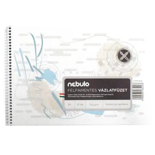 NEBULO Nebulo: Spiralni 32-listni risalni blok B5 Cene