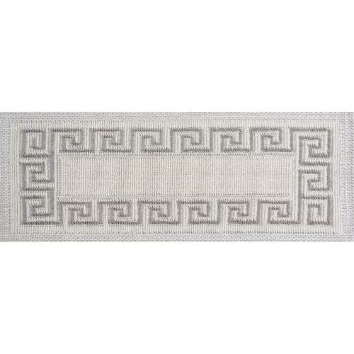 Vitaus Krem pamučni set tepiha za stepenice 16 kom 25x65 cm Versace Bej –